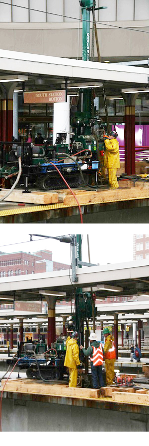 Geotechnical Drilling - Boston South Station
