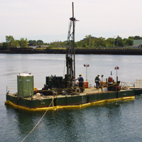 Geologic Marine Sectional Barge